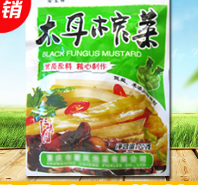 歇凤木耳榨菜70g 