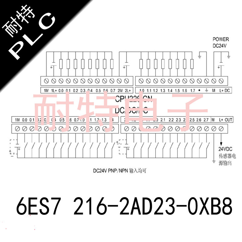  耐特PLC，6ES7 216-2AD23-0XB8,装配工具厂电控