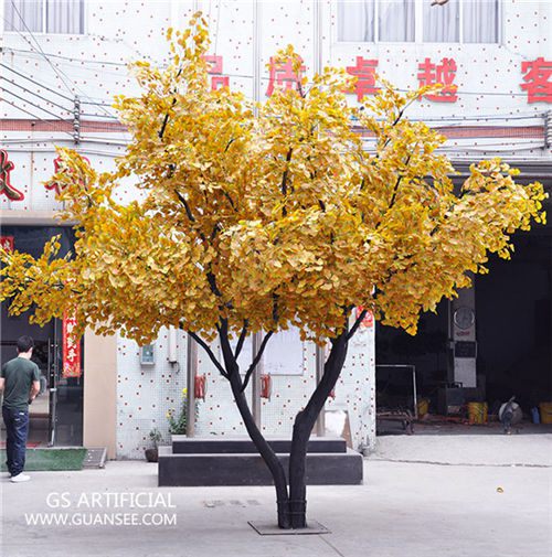 上海假银杏树_广晟景观工艺