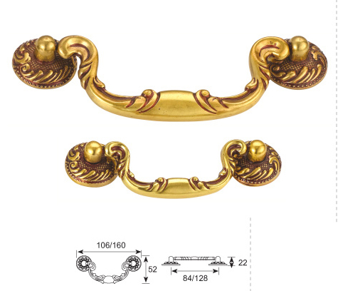 纯铜家具拉手,FWTL-6028