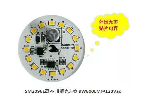 灯丝灯芯片应用方案ICSM2096E钲铭科热销中	