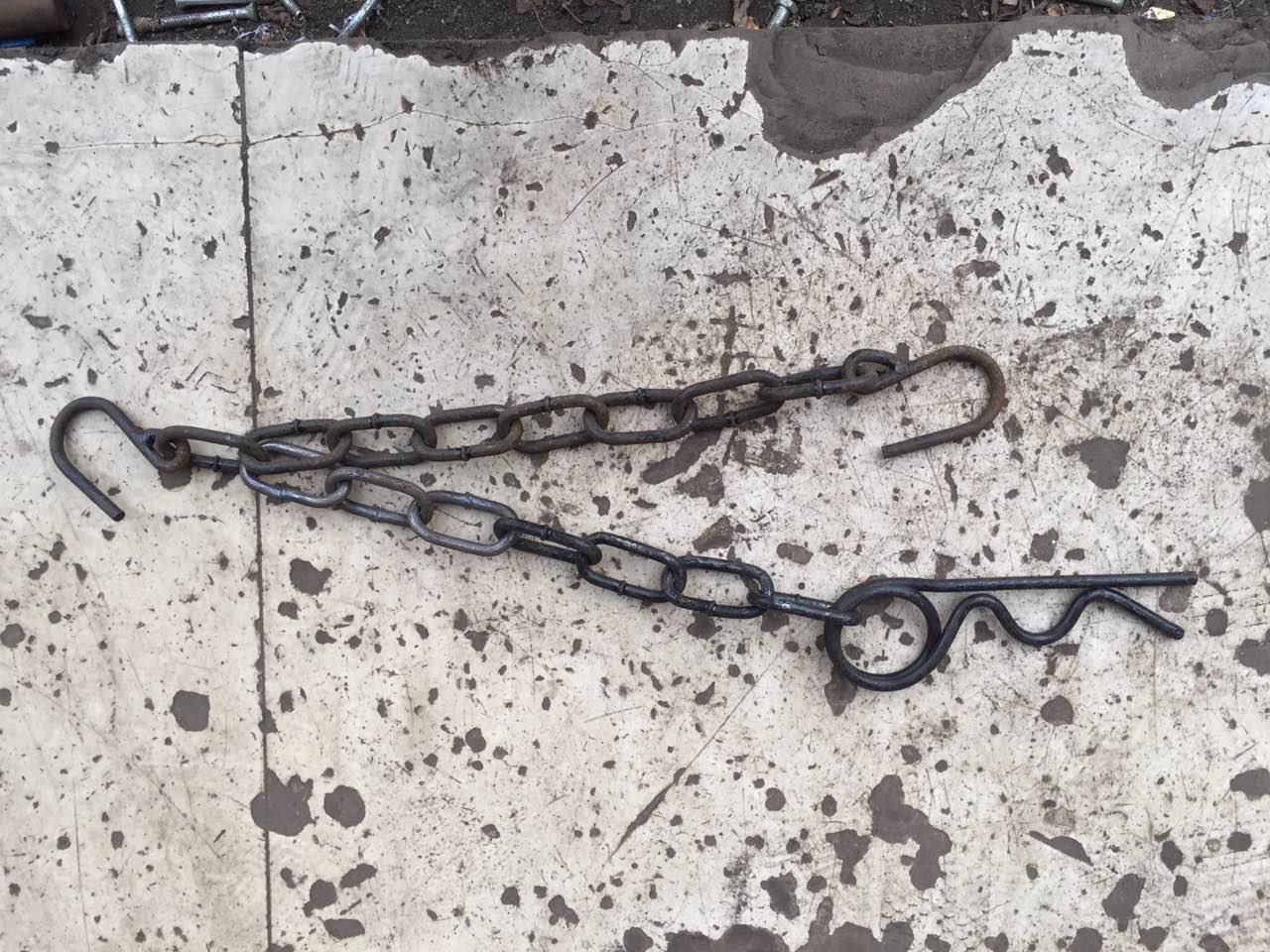  永年县铁路货车链条组成