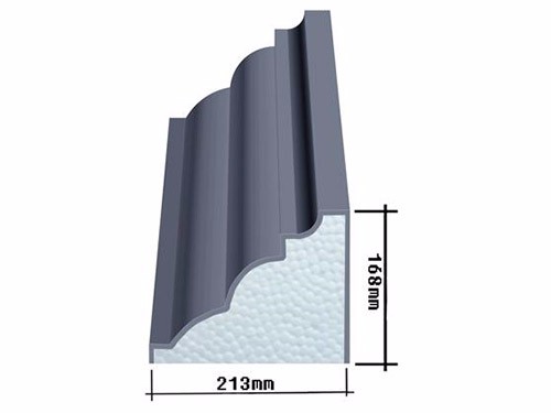 工程eps外墙装饰线条-厂房eps线条施工-金华众天建筑材料