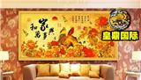 皇鼎國(guó)際大唐珠繡壁畫,創(chuàng)業(yè)無止境，賺錢必須的