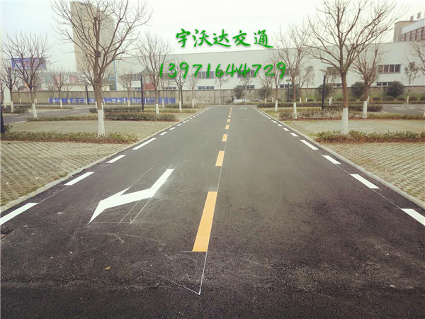 石首道路划线