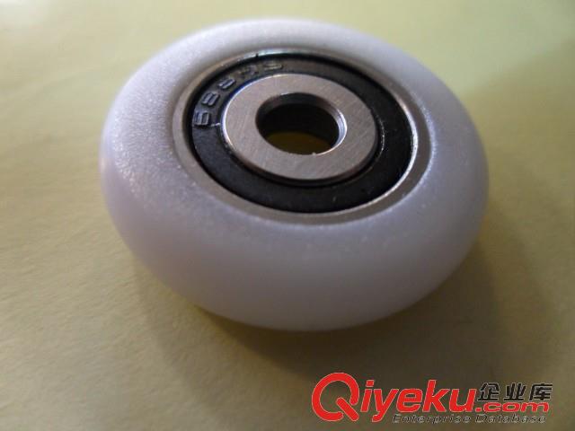 淋浴房滑輪浴室柜防銹滑輪軸承包膠