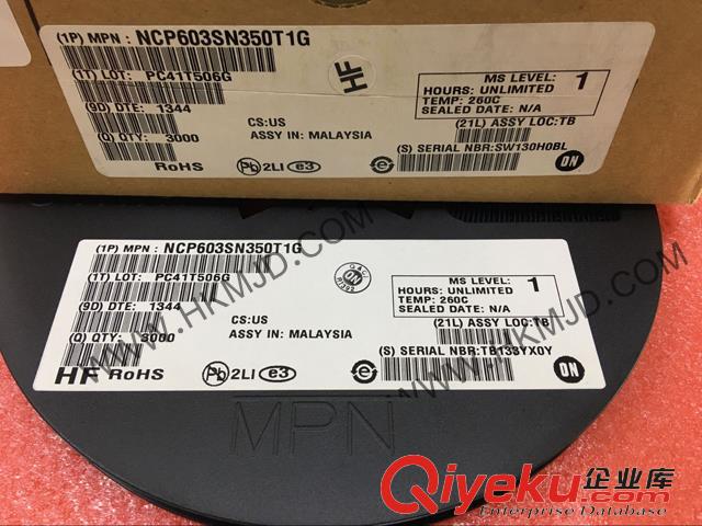 NCP603SN350T1G穩(wěn)壓器IC