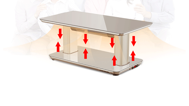 嘉嘉旺多功能茶几A5 取暖桌取暖茶几 一桌多用 让茶几不再是摆设
