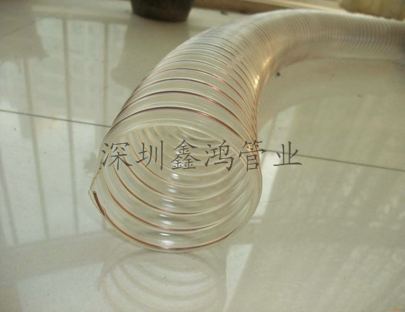 加強(qiáng)波紋管的特點(diǎn)，透明PU帶鋼絲波紋管