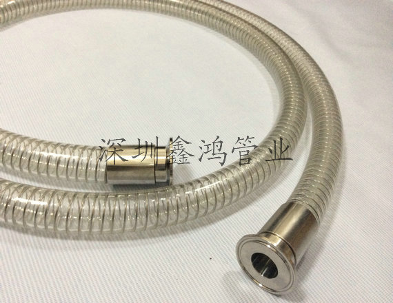 衛生級軟管接頭的標準，鑫鴻食品級鋼絲軟管