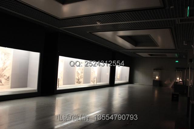 深圳博物館展柜廠家，烤漆博物館展柜制作工廠