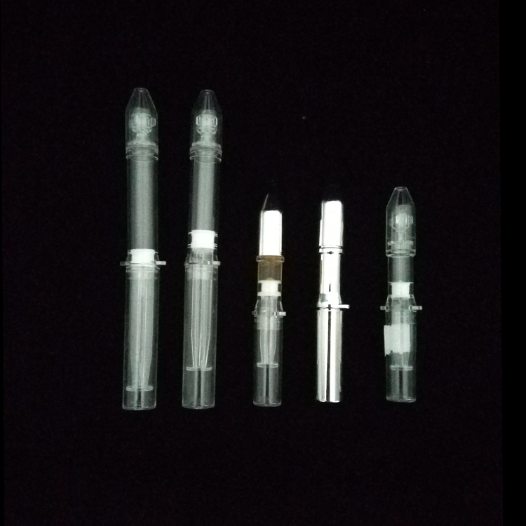 水光針5ml、10ml火箭頭真空針管帶針管蓋硅膠內(nèi)塞 水光精華素筒