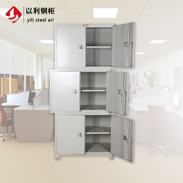 新款供應文件柜 三層資料文件柜 辦公資料檔案柜 廠家直銷