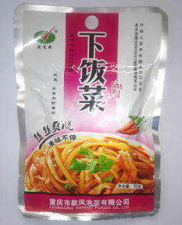 丝丝爽脆歇凤下饭菜