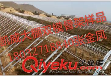 供應(yīng)凱威牌24米跨度選用雙膜大棚骨架堅(jiān)固性能強(qiáng)