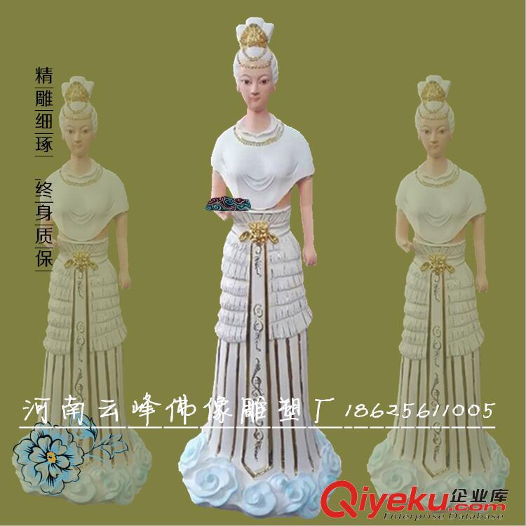 寺廟佛像媽祖神像天上圣母媽祖娘娘擺件貼金玻璃鋼樹脂佛像廠家直批原始圖片3