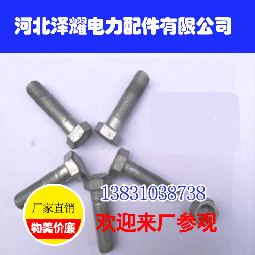 鐵塔螺栓,鐵塔螺栓供應,河北澤耀電力配件