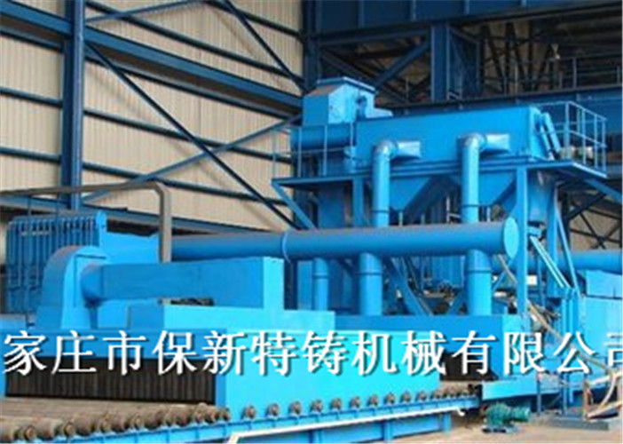 全自動(dòng)傾斜滾筒式拋丸清理機(jī)