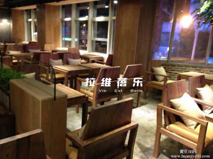 西安輕食餐廳桌子組合家具定做定制
