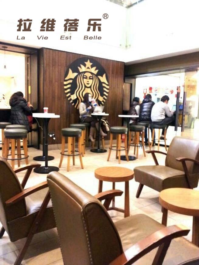 輕食餐廳座椅西安輕食餐廳桌椅定做定制原始圖片2