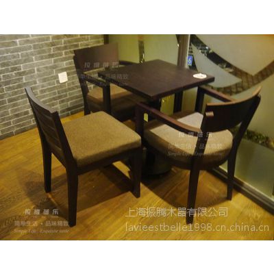 西安輕食餐廳四人方桌定做定制