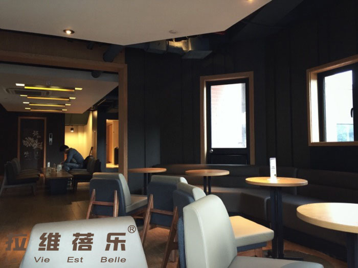 廠家供應西安星巴克桌椅原始圖片2