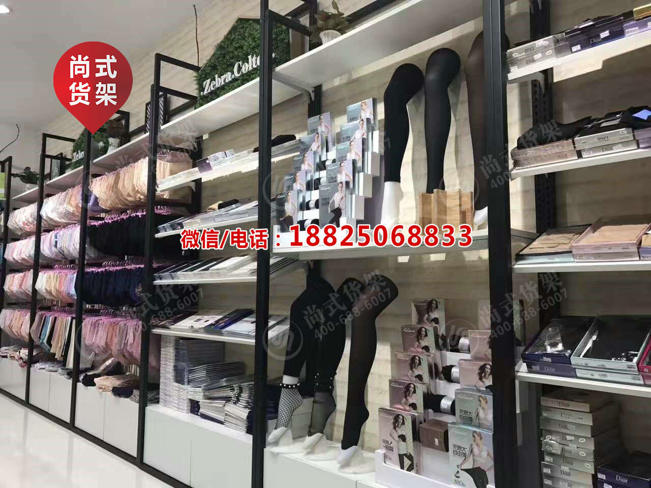 模仿周杰伦经典十元精品货架 KM服装货架