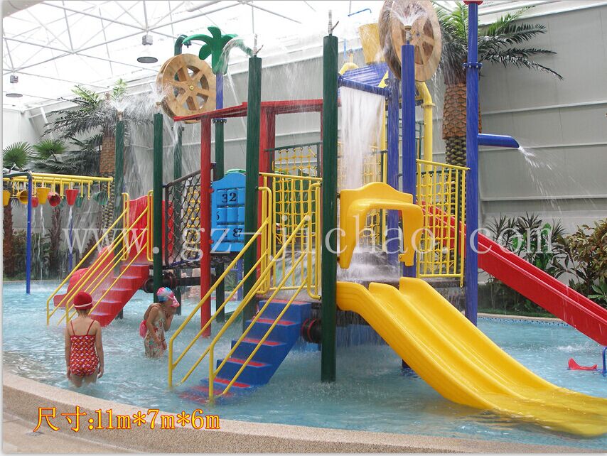 供應廣州吉潮水上樂園設備水屋水寨JC-XXSW小型水屋