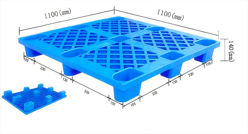 山東壽光塑料托盤食品倉儲防潮專用1200*1000*140廠家直營中