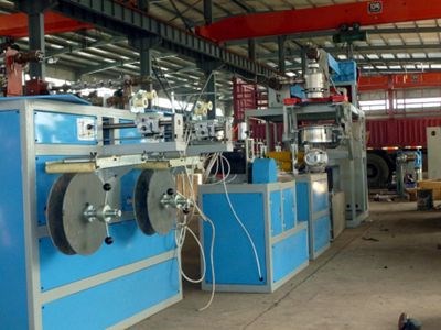 節水灌溉管件 復合噴灌帶機組 萊蕪市科普塑料機械有限公司