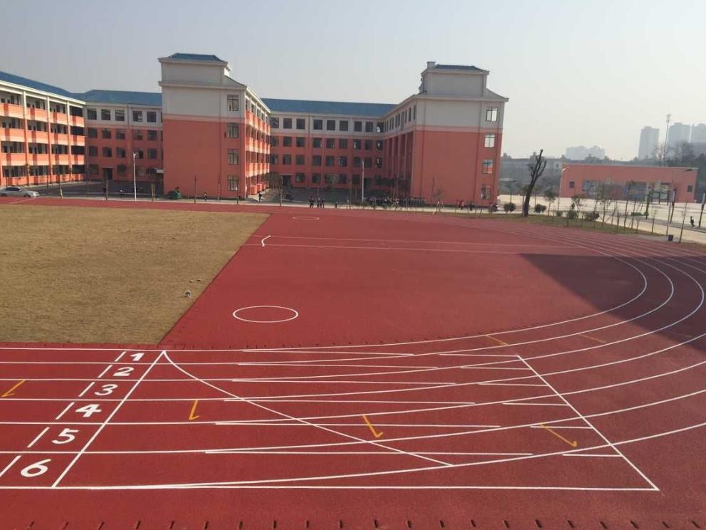 環保塑膠跑道安裝 專業亞麻幼兒園地板品牌 湖南易美特建材有限