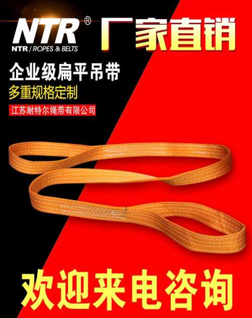 高空作業安全繩/陜西吊裝帶多少錢/江蘇耐特爾繩帶有限公司