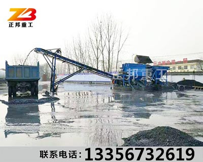 發往湘西的小型高鐵用洗石子生產線