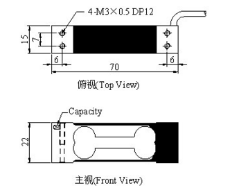 臺灣mavin足立稱重傳感器NA6-1KG