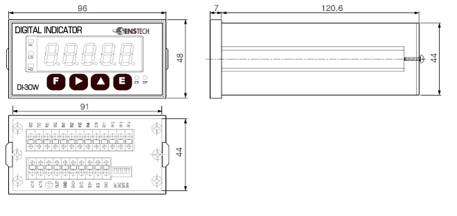 韓國Senstech稱重儀表DI-20W