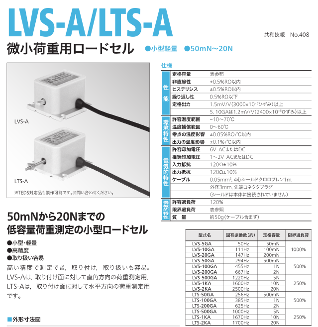 日本KYOWA称重传感器LTS-2KA