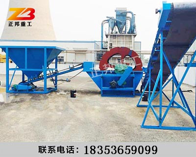發往中衛的小型斗輪式洗沙生產線