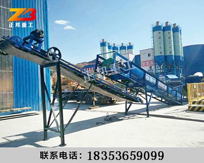 發往唐山的小型螺旋式洗沙機