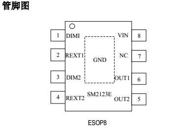 深圳智能pvm調光SM2123E方案出售中原始圖片3
