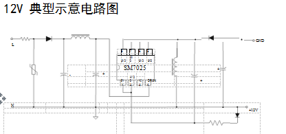 小家電電源IC方案SM7025中山地區(qū)鉦銘科出售中