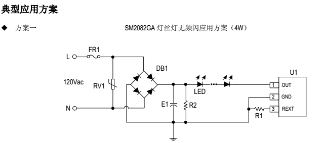 公牛LED燈帶同款方案低壓RGB燈帶SM2082GA鉦銘科熱銷