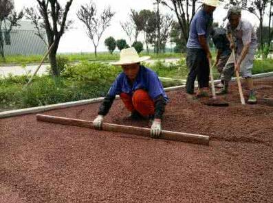 四川透水混凝土地坪工程施工