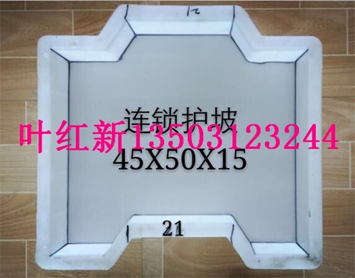 保定誠家遠銷售新型連鎖護坡模具原始圖片2