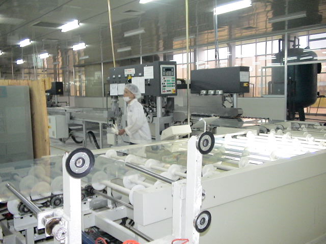 Production line for CIGS thin film solar cells