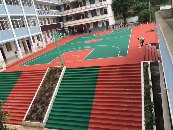 幼兒園跑道，佛山廣州中山幼兒園跑道，幼兒園跑道施工