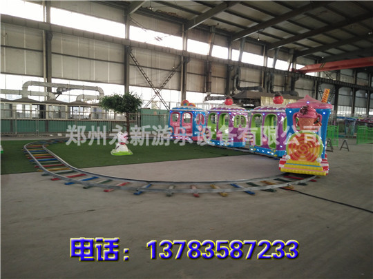 糖果火車游樂設施多少錢廠家熱銷游樂設施糖果火車原始圖片3