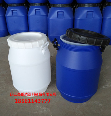 25升大口方桶25L開口塑料桶原始圖片2