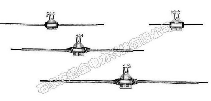  供应预绞式OPGW悬垂线夹悬垂串 ||DEJIN电力光缆金具
