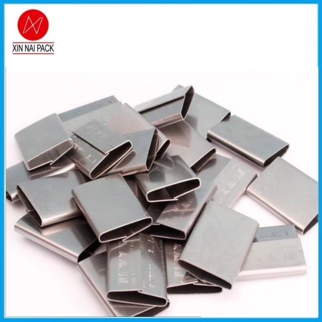 金和專業(yè)生產(chǎn) 重型金屬鋼帶打包扣 環(huán)保手動金屬打包扣