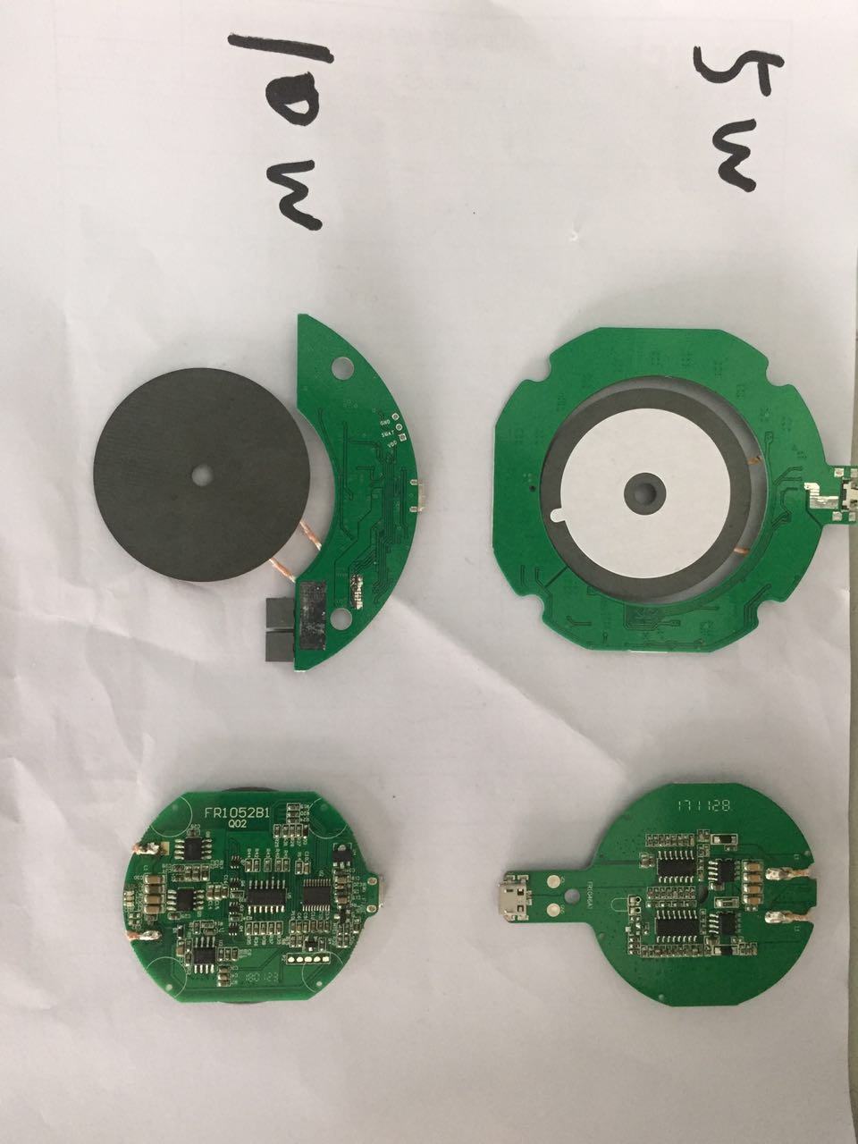 富瑞科無線充快充移動電源二合一PCBA